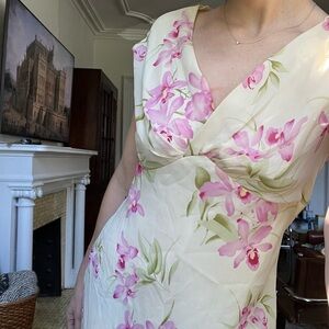 Vintage silk cocktail dress